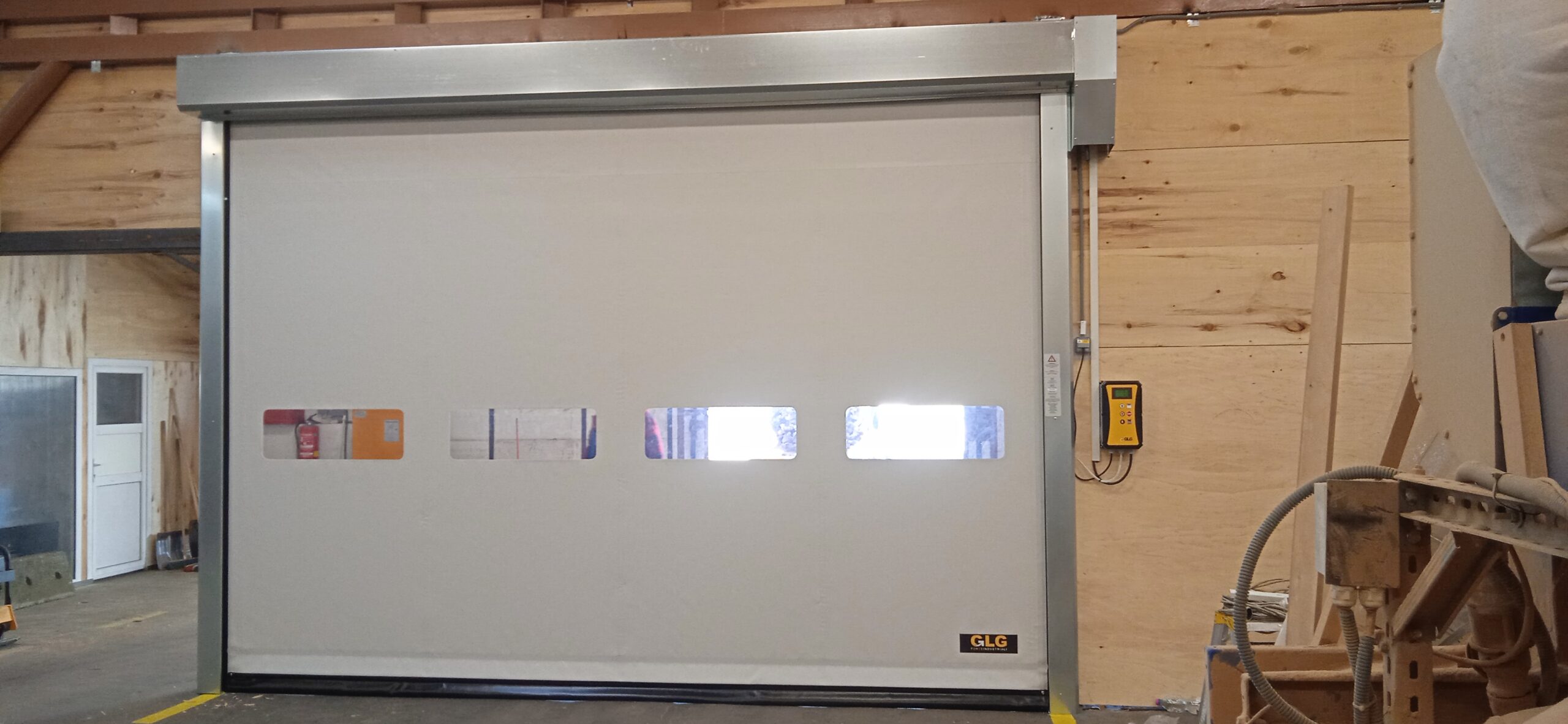 ROLLIZIP SM Basic, RAL 7035, 4500 × 3000 mm